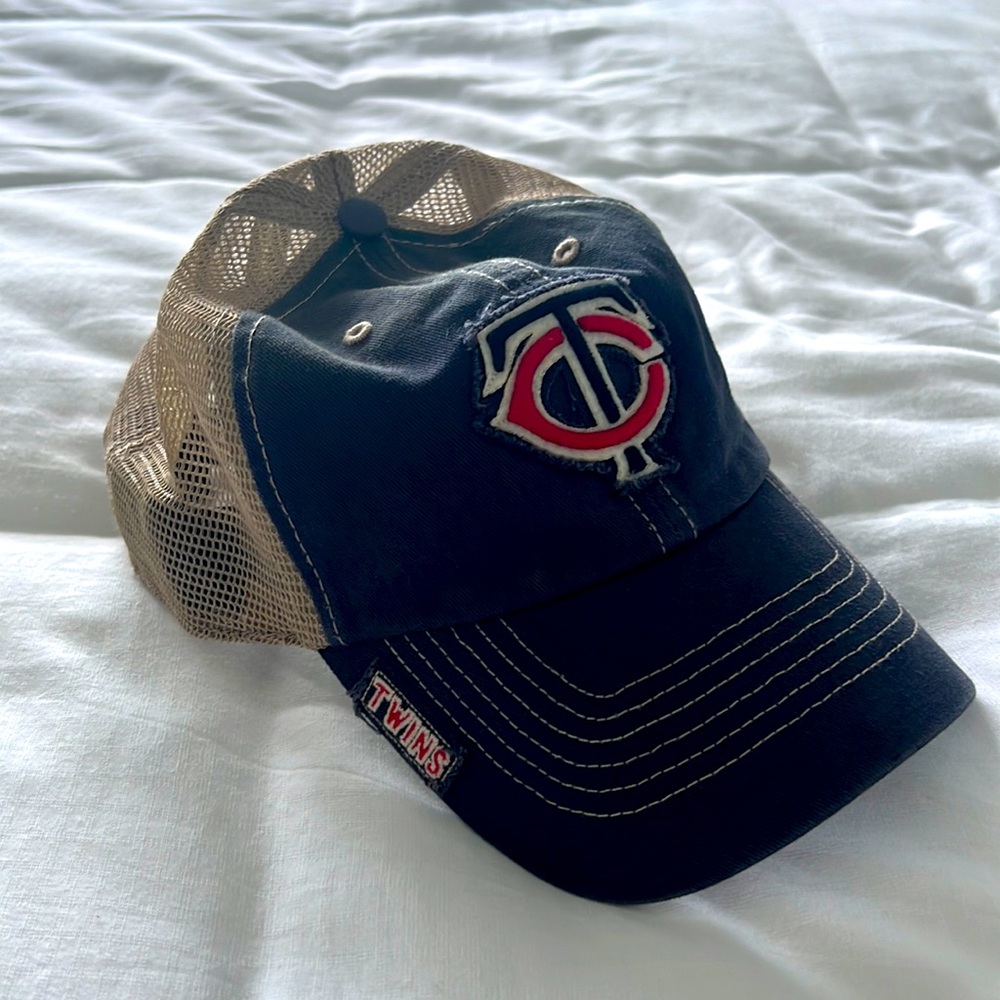 New ‘47 Brand MLB Minnesota Twins Trucker Style Adjustable Baseball Cap No Tags